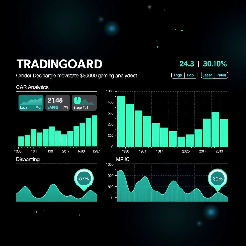 Dashboard de análisis trading para gaming